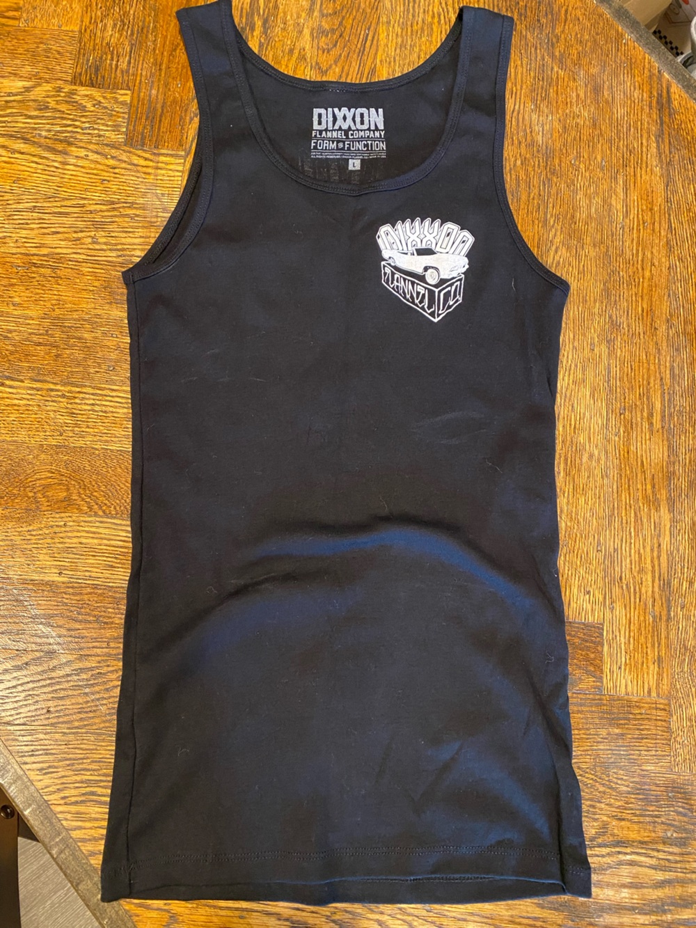 DIXXON•Black Graphic Women’s Tank Top